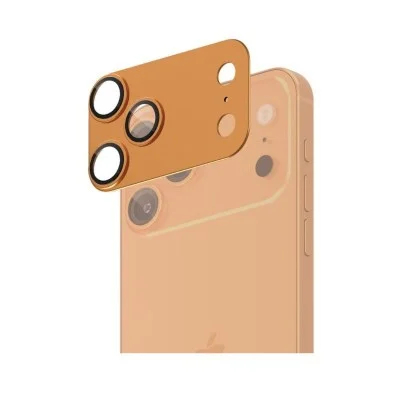 Smartix Ultraguard Aluminium Camera Lens Protector for iPhone 17 Pro Max - Orange
